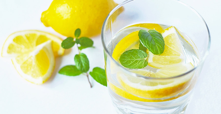 Your lemonade will be extra refreshing if you add fresh mint.