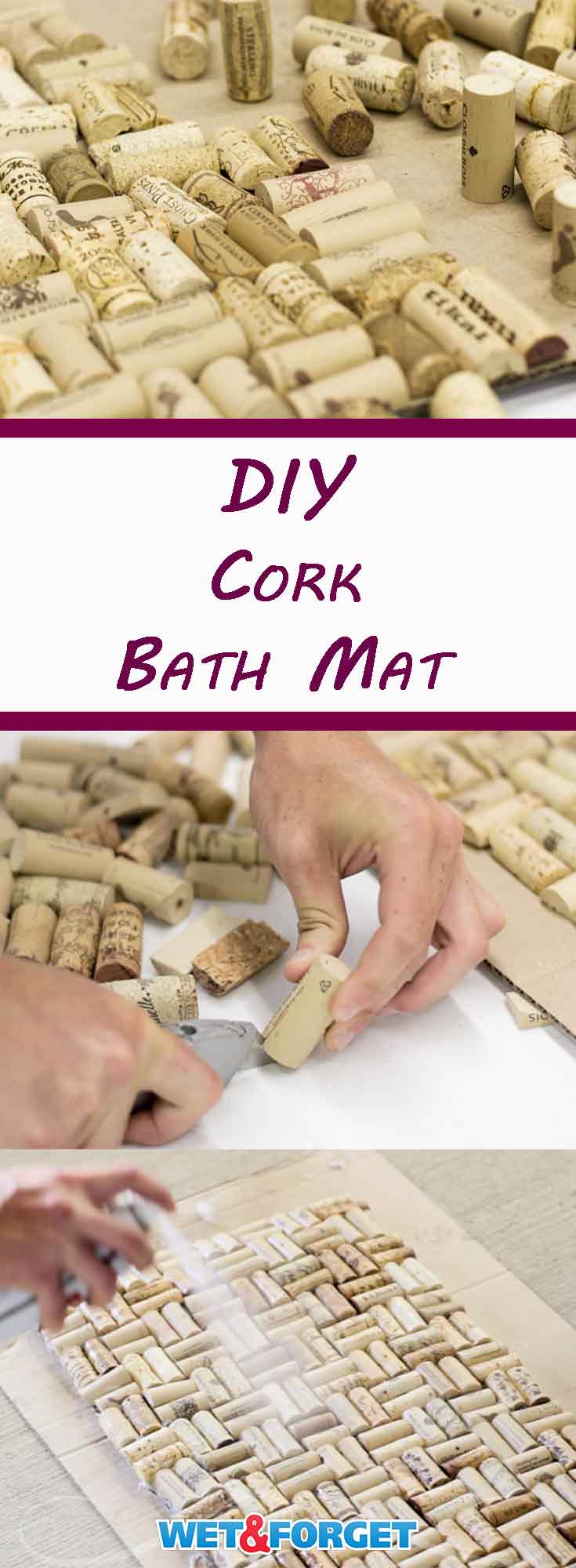 A new bath mat is a great way to add personality and style to your bathroom. Create your own DIY cork bath mat with our step-by-step tutorial. 