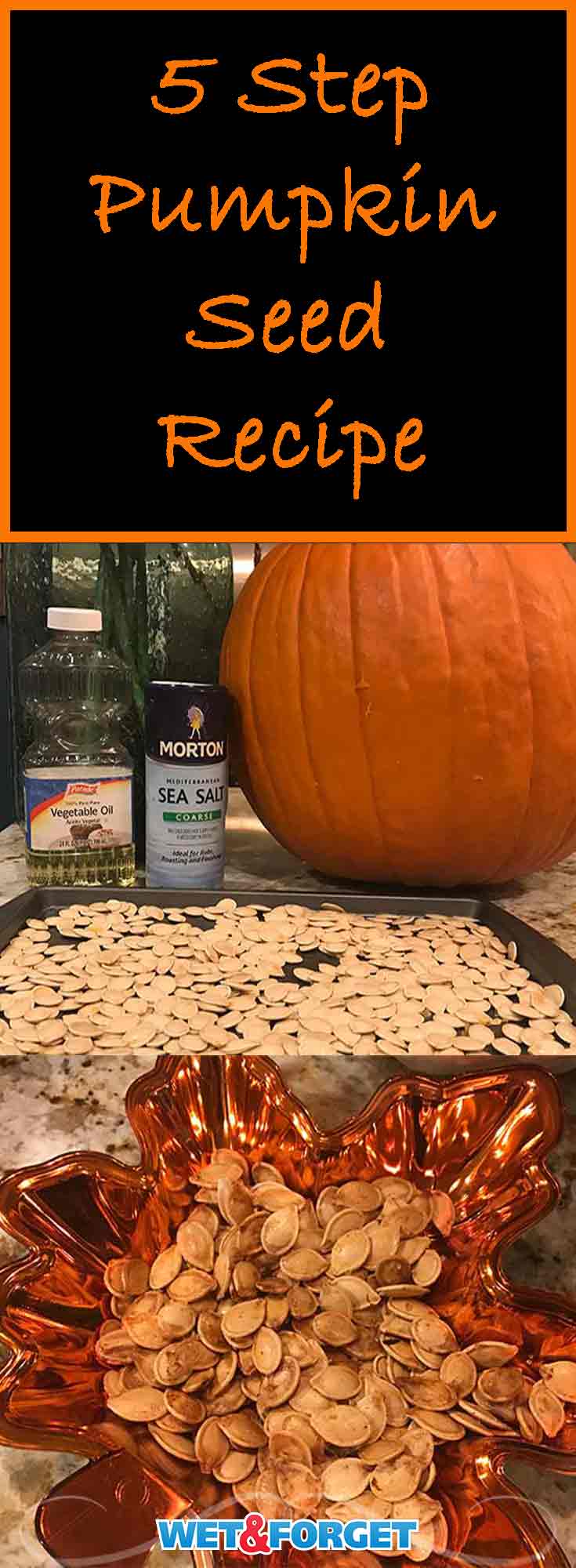 Need a quick and easy pumpkin seed recipe? Use our favorite recipe for making perfectly roasted pumpkin seeds!