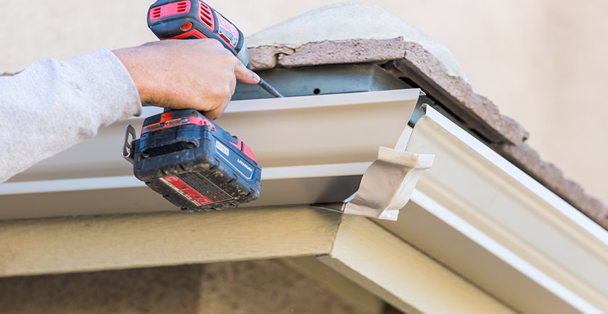 Use these tips to help install your rain gutters.