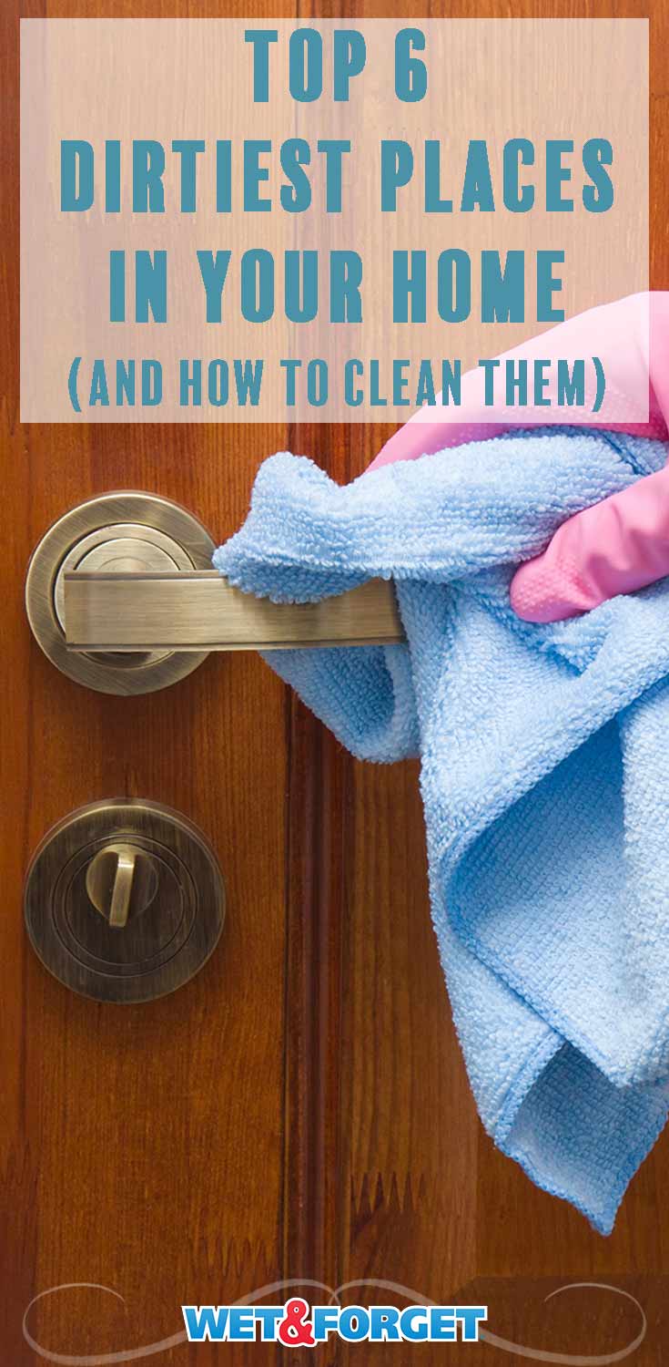 These frequently forgotten spaces and places can build-up dirt, grime and more easily! Learn how to clean them with these methods. 